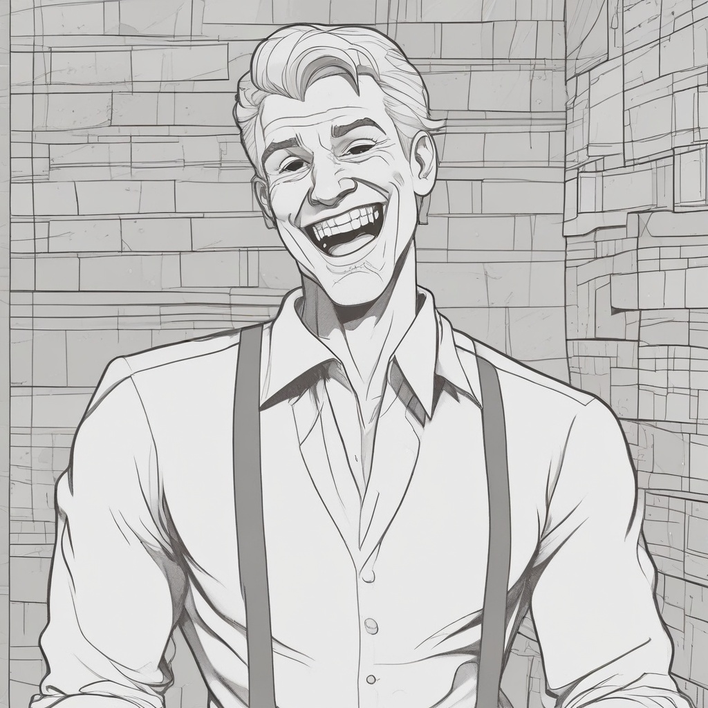John Smith laughing